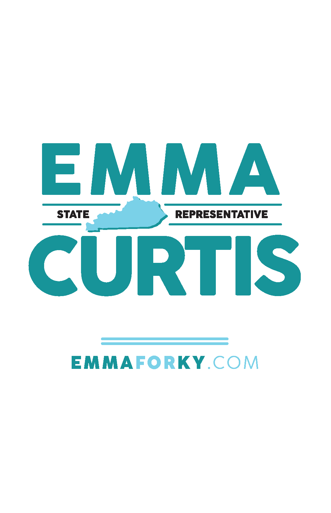 Emma Curtis for KY — thank-you card front