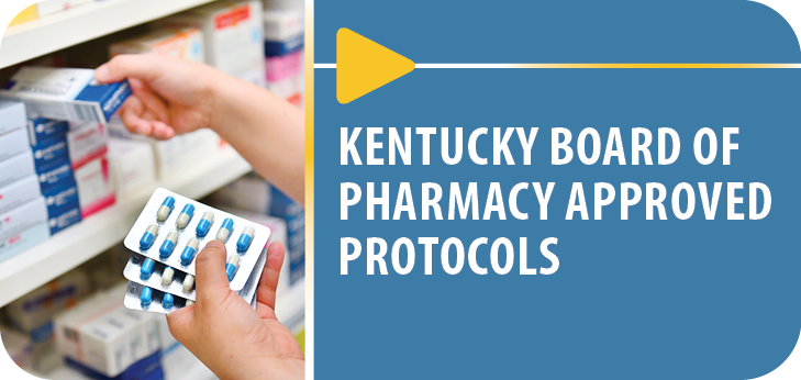 CARE Kit website button — Kentucky Board of Pharmacy Approved Protocols