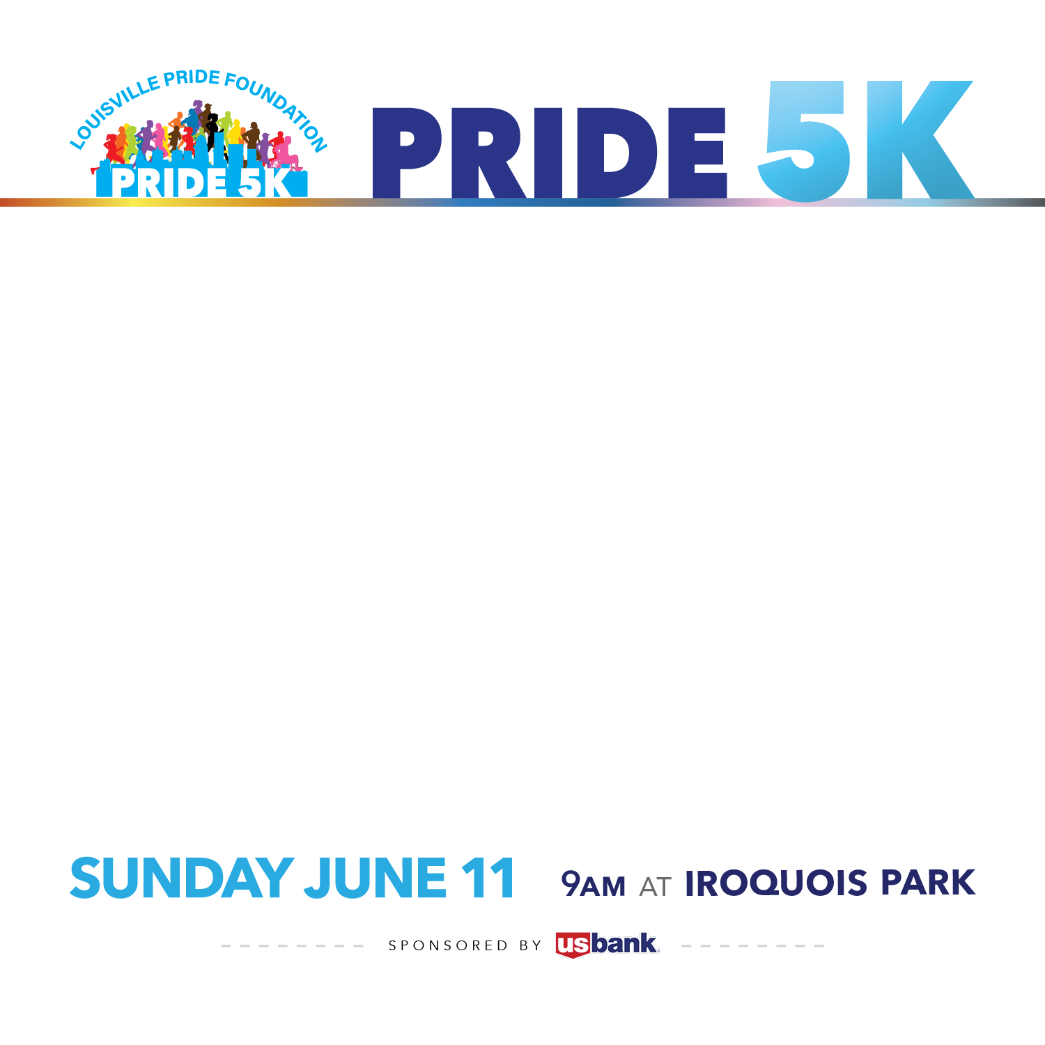 Pride 5K 2023 — social media template 2