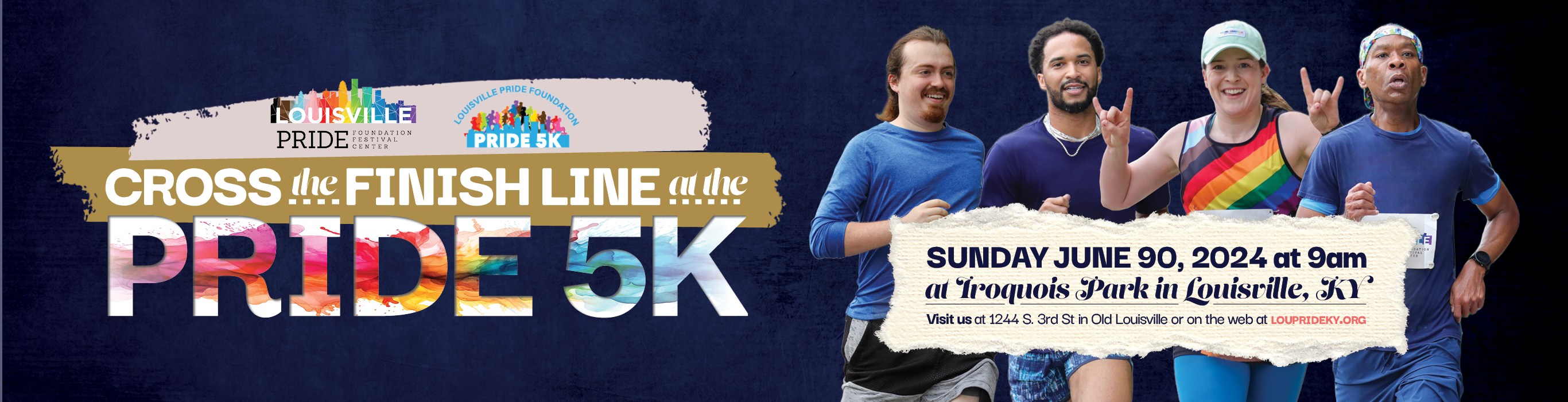 Pride 5K 2024 — Events.com banner