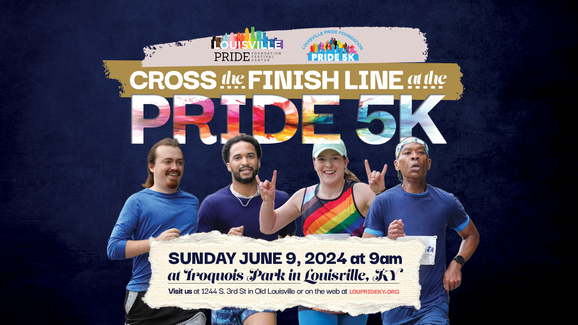 Pride 5K 2024 — Facebook event banner