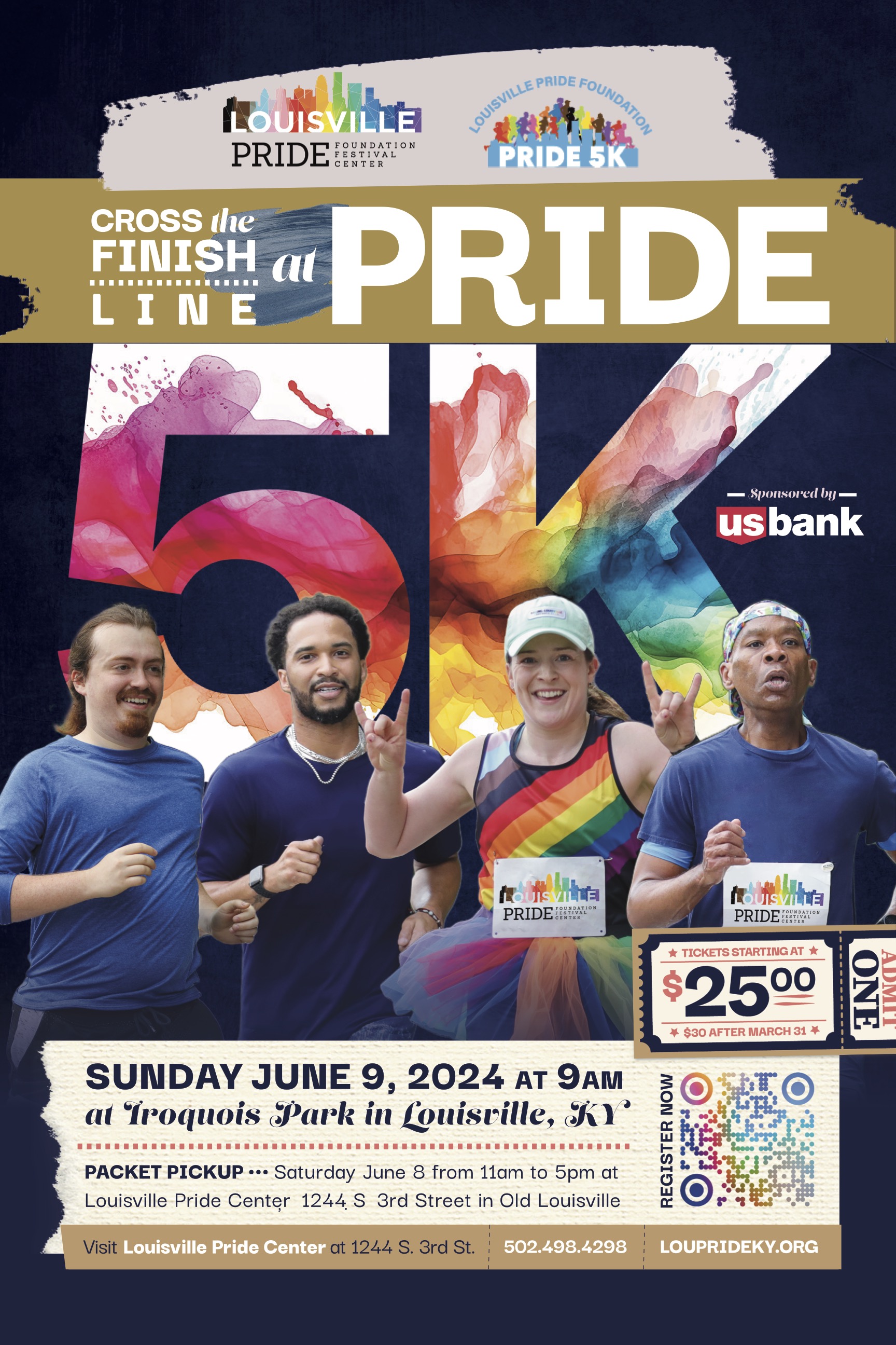 Pride 5K 2024 — event poster