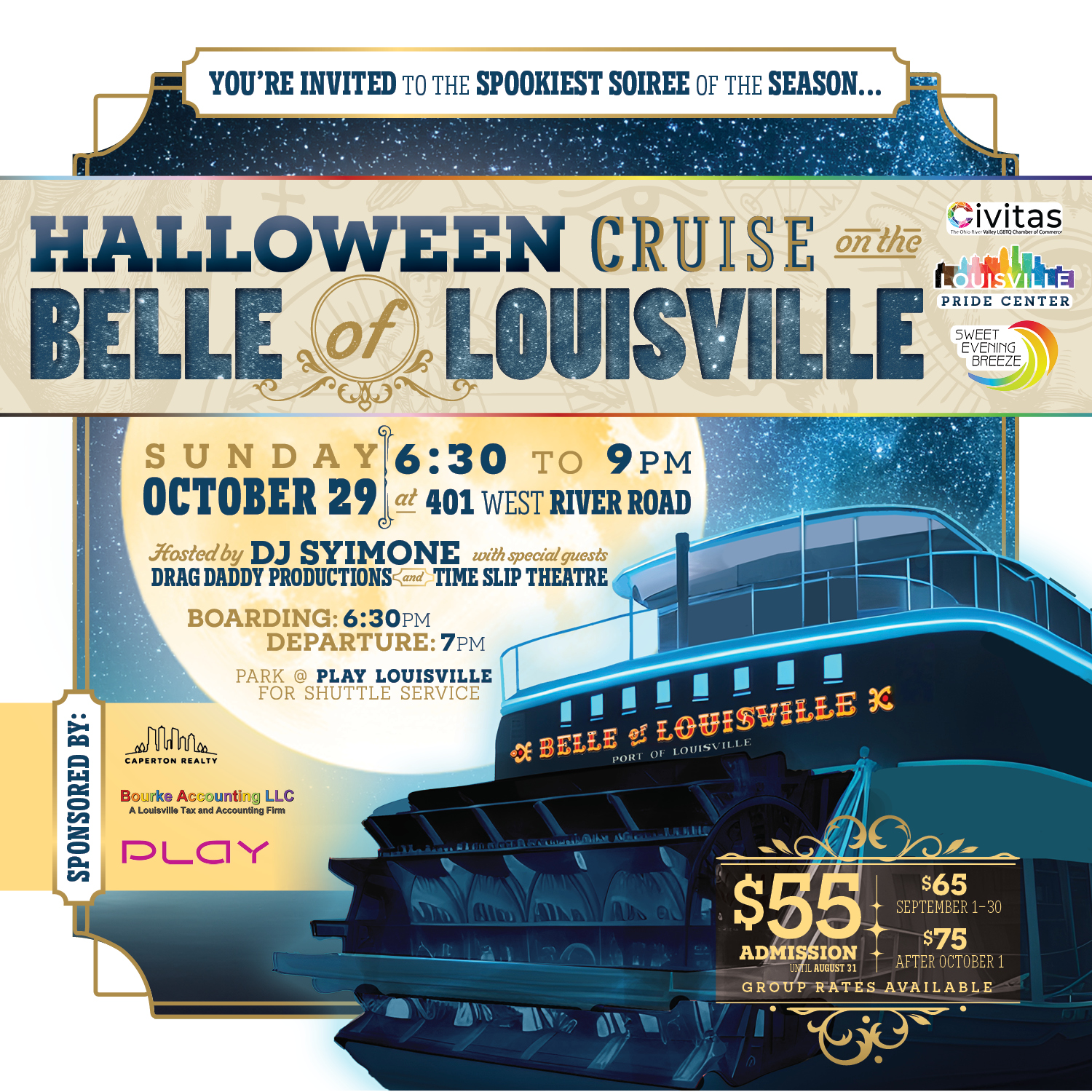 Belle Cruise 2023 — Instagram graphic