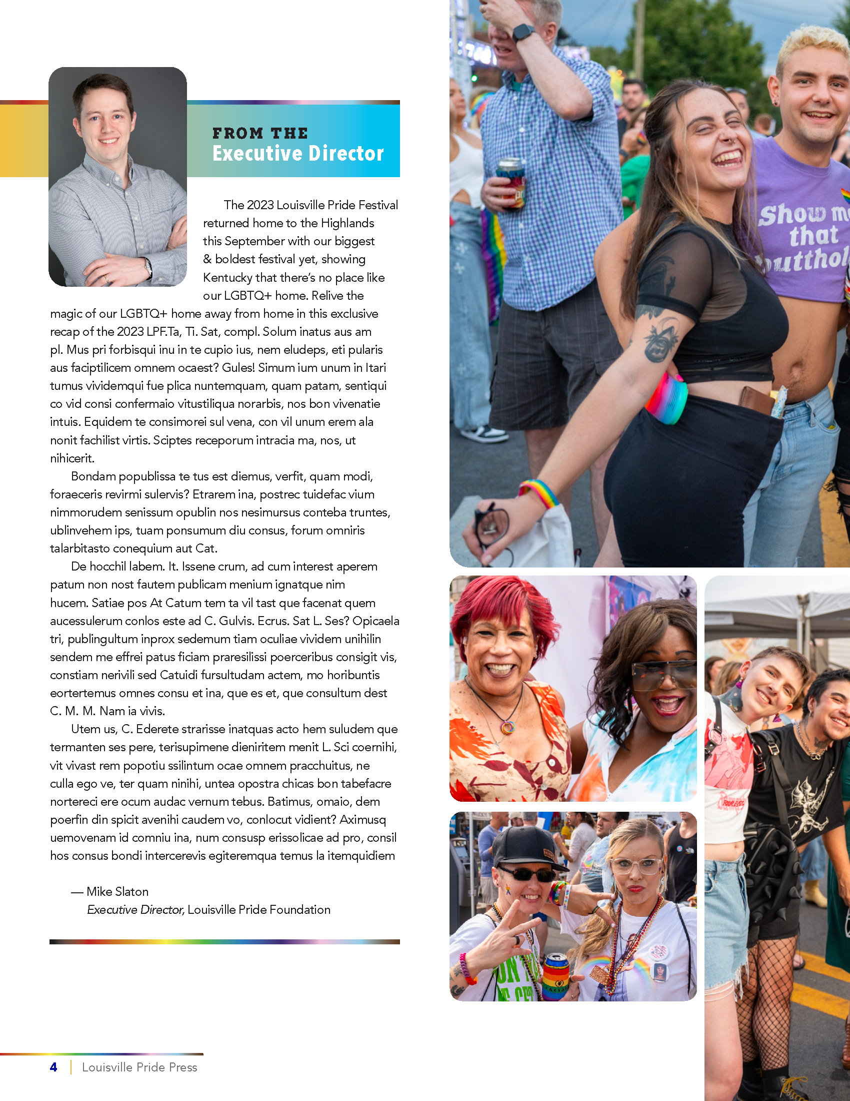 Fall 2023 newsletter — page 3